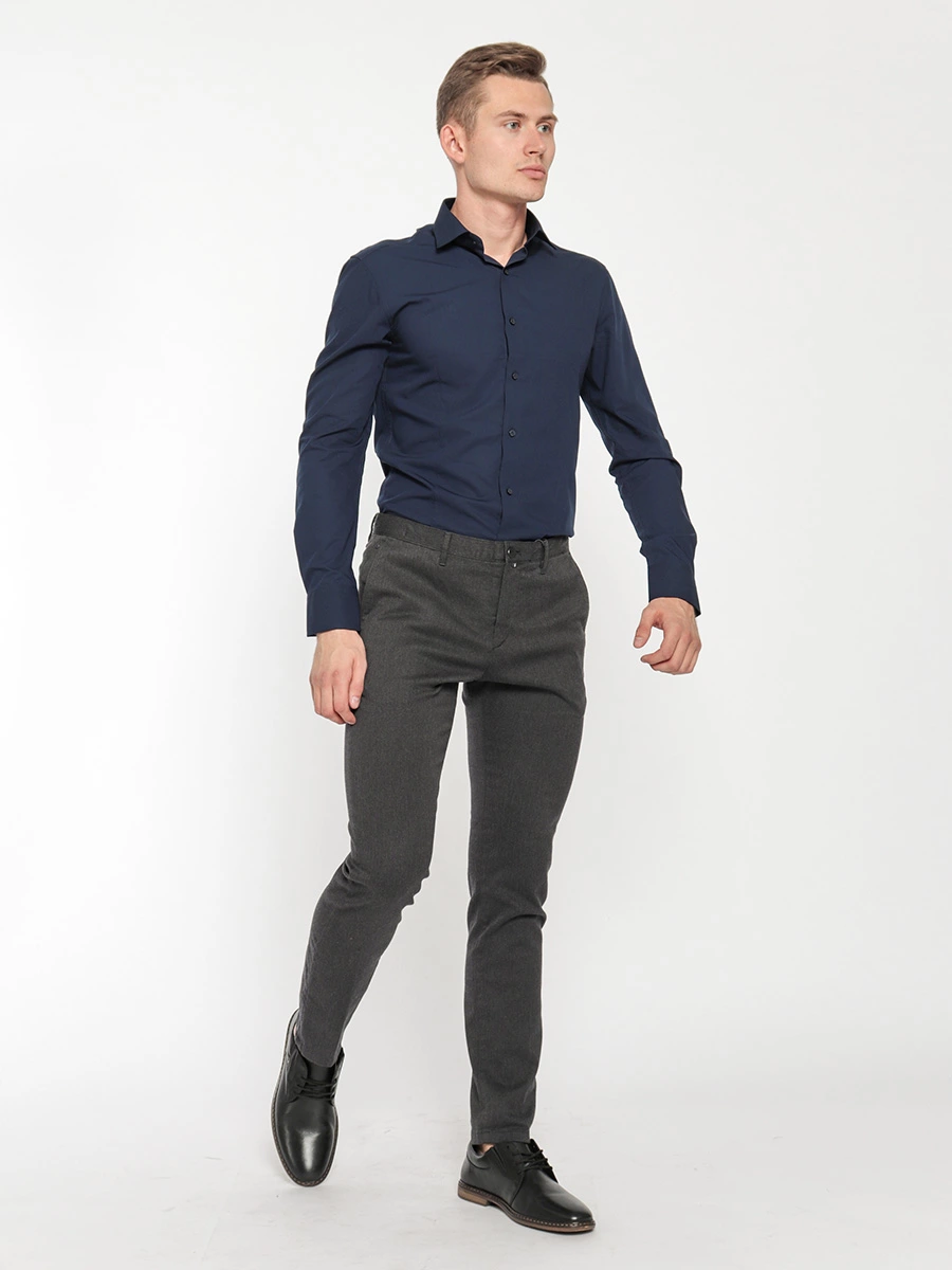 Полуприлегающая рубашка Slim fit